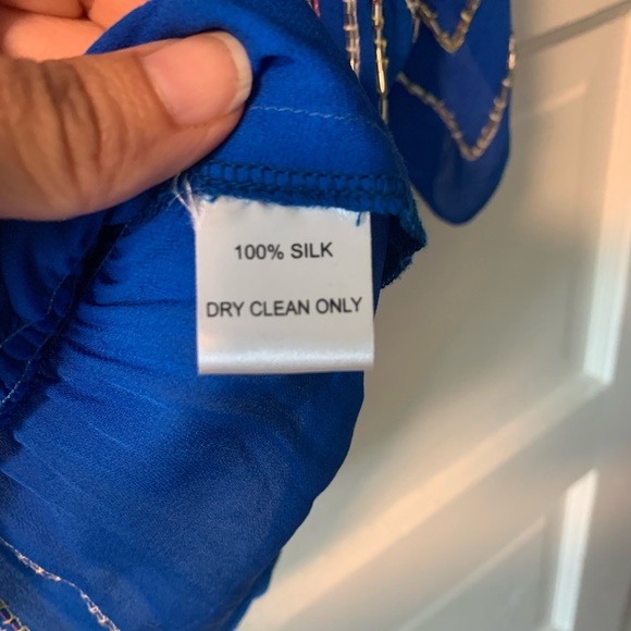 Parker one shoulder beaded blouse - Picture 5 of 5